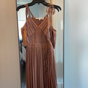 Banana republic x Olivia Palermo rose satin dress